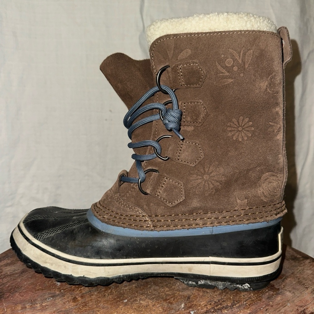 SOREL 1964 PAC Graphic waterproof insulated duck boots size 7 - Picture 3 of 9